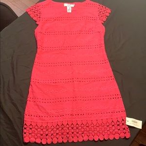 Red Dress Boutique hot pink short sleeve dress